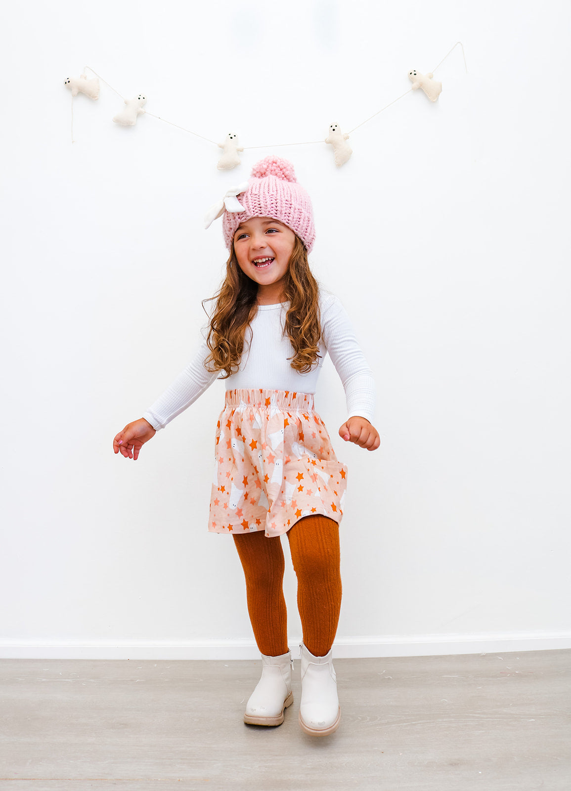 Halloween Pocket Skirt designed by Thread Mama