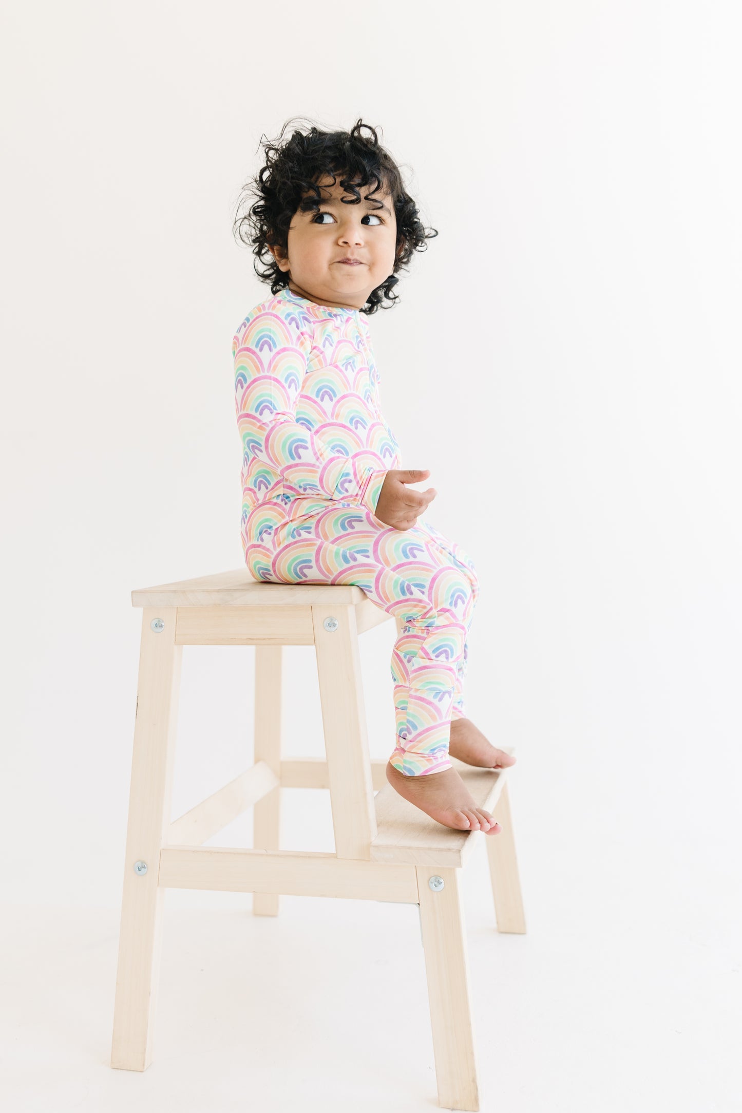 Convertible Zippered One Piece | Rainbow Connection