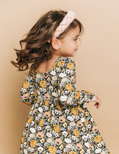 Load image into Gallery viewer, Fall Floral Dress For Girls
