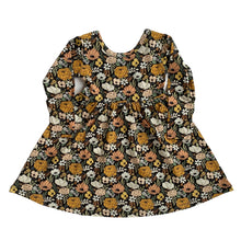 Load image into Gallery viewer, Fall Floral Twirl Dress

