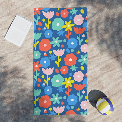 Magical Microfiber Beach Towels in Floral