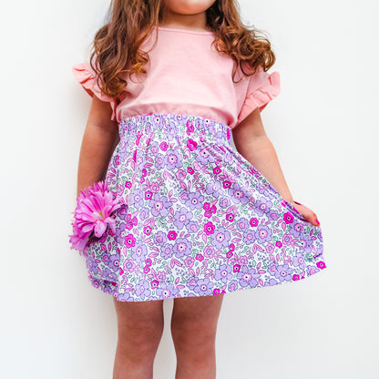 Posey Floral Twirl Skirt