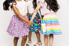 Load image into Gallery viewer, Posey Floral Twirl Skirt
