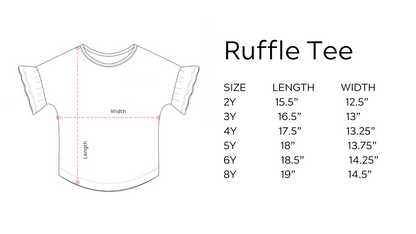 Pink Ruffle Tee