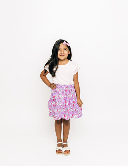 Posey Floral Twirl Skirt